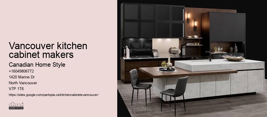 Eco-friendly kitchen cabinet makers Vancouver