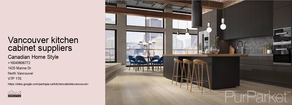 Cutting-edge Vancouver kitchen cabinet design