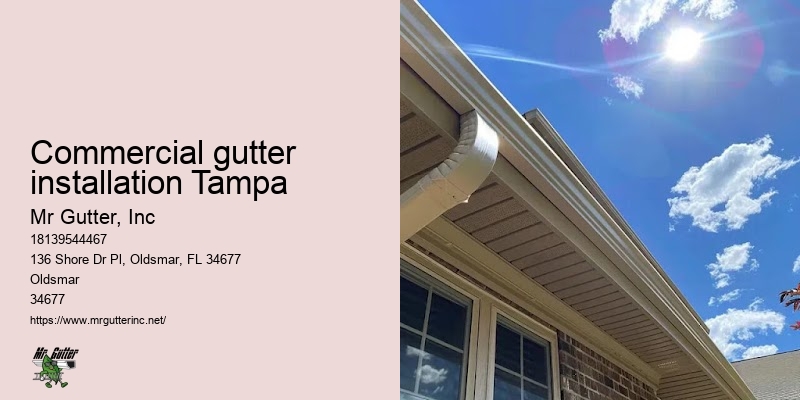 Trusted gutter installers Commercial gutter installation Tampa