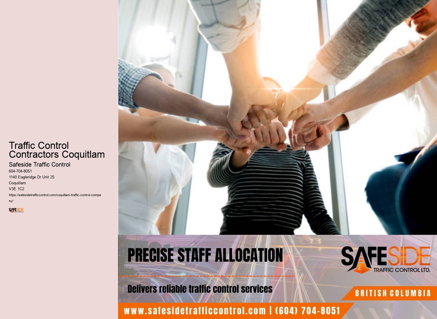 Expert Traffic Control Traffic Control Contractors Coquitlam