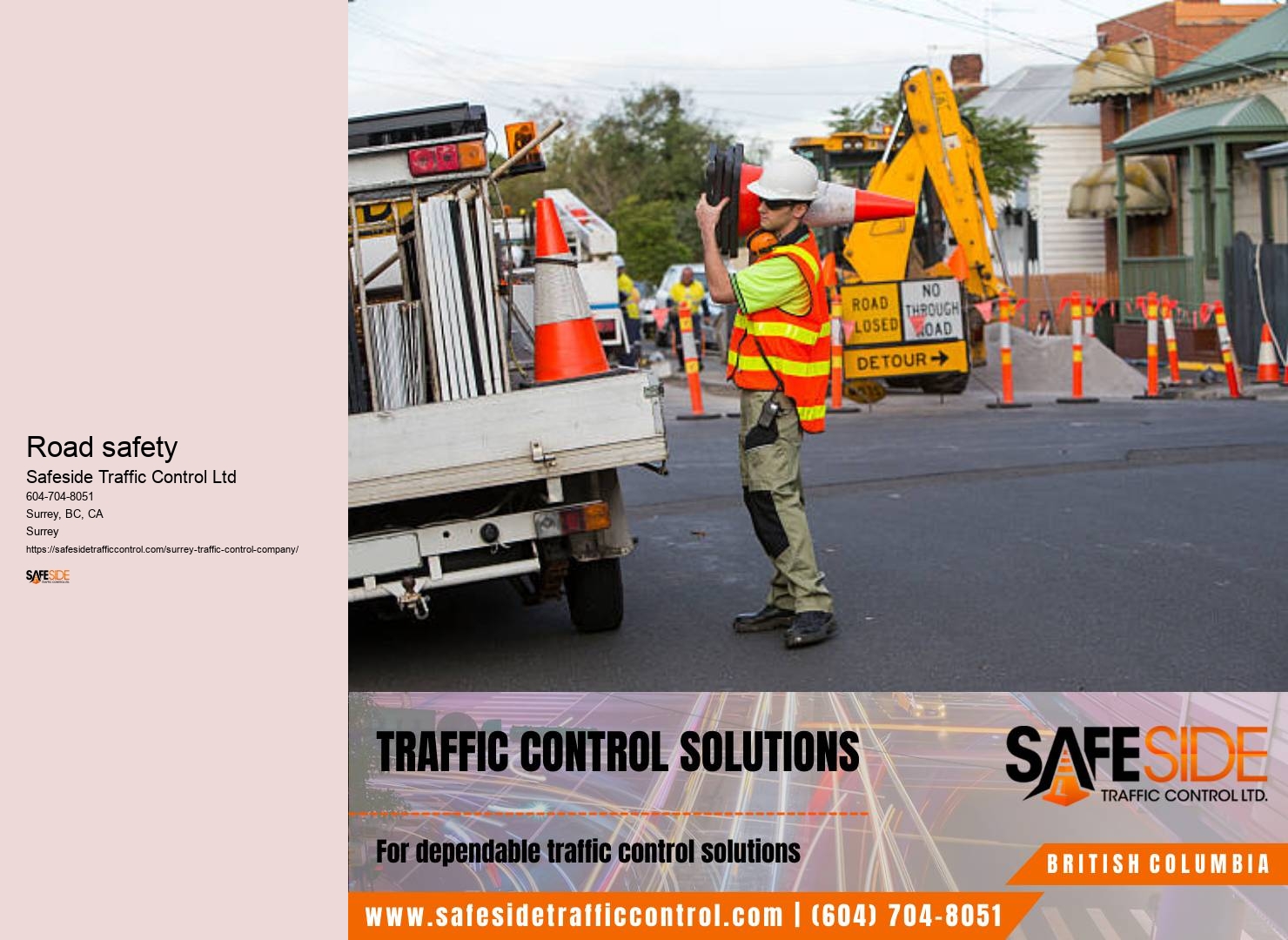 Surrey lane closure management