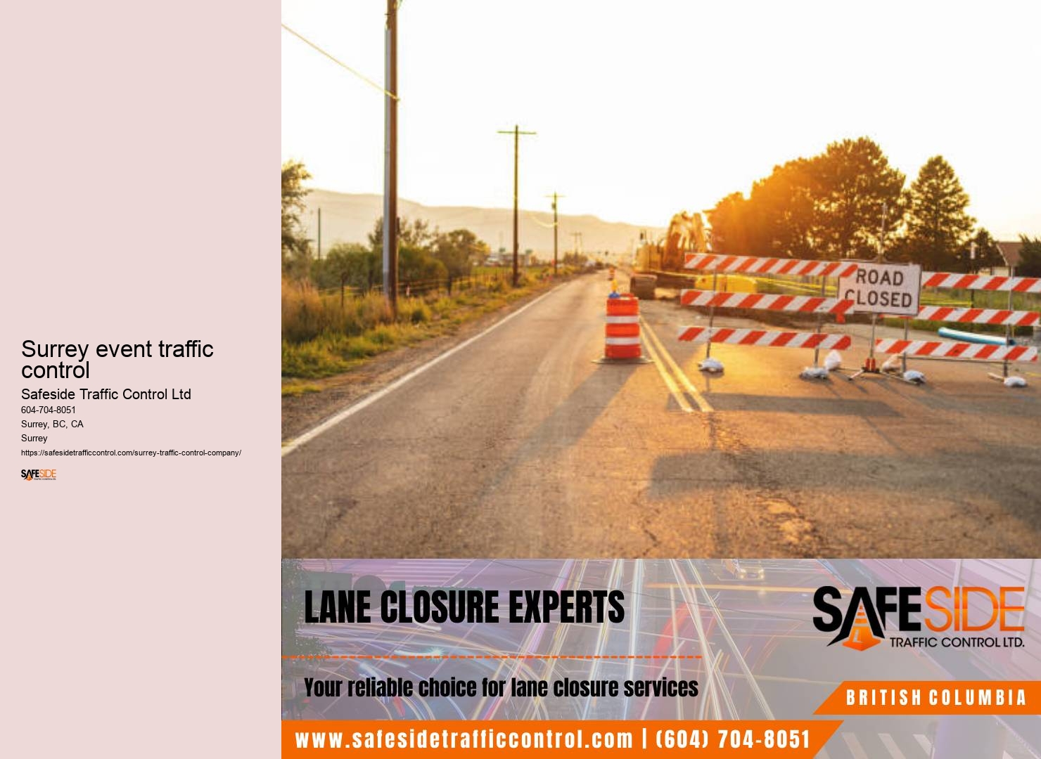 Surrey intelligent traffic control