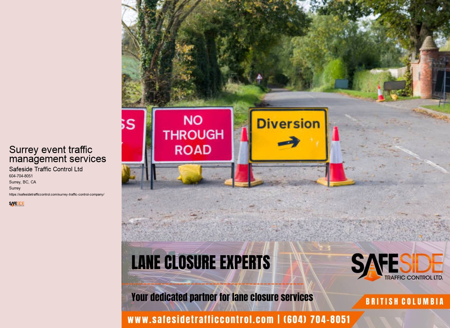 Surrey traffic management company