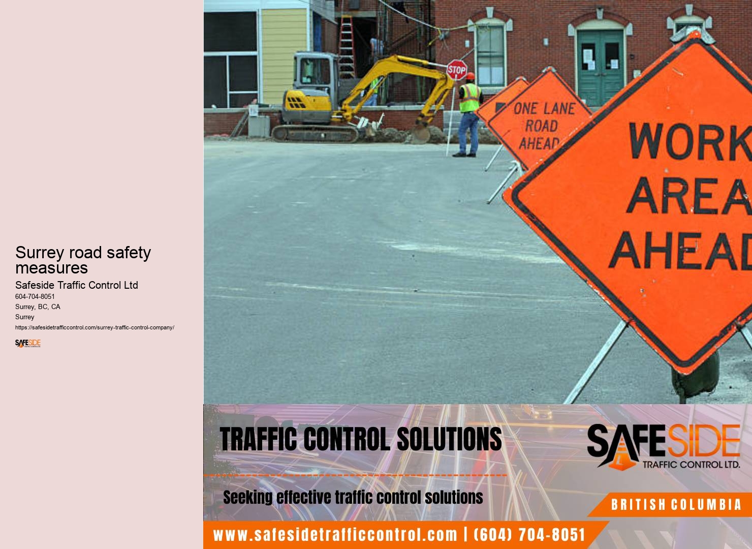 Traffic control solutions