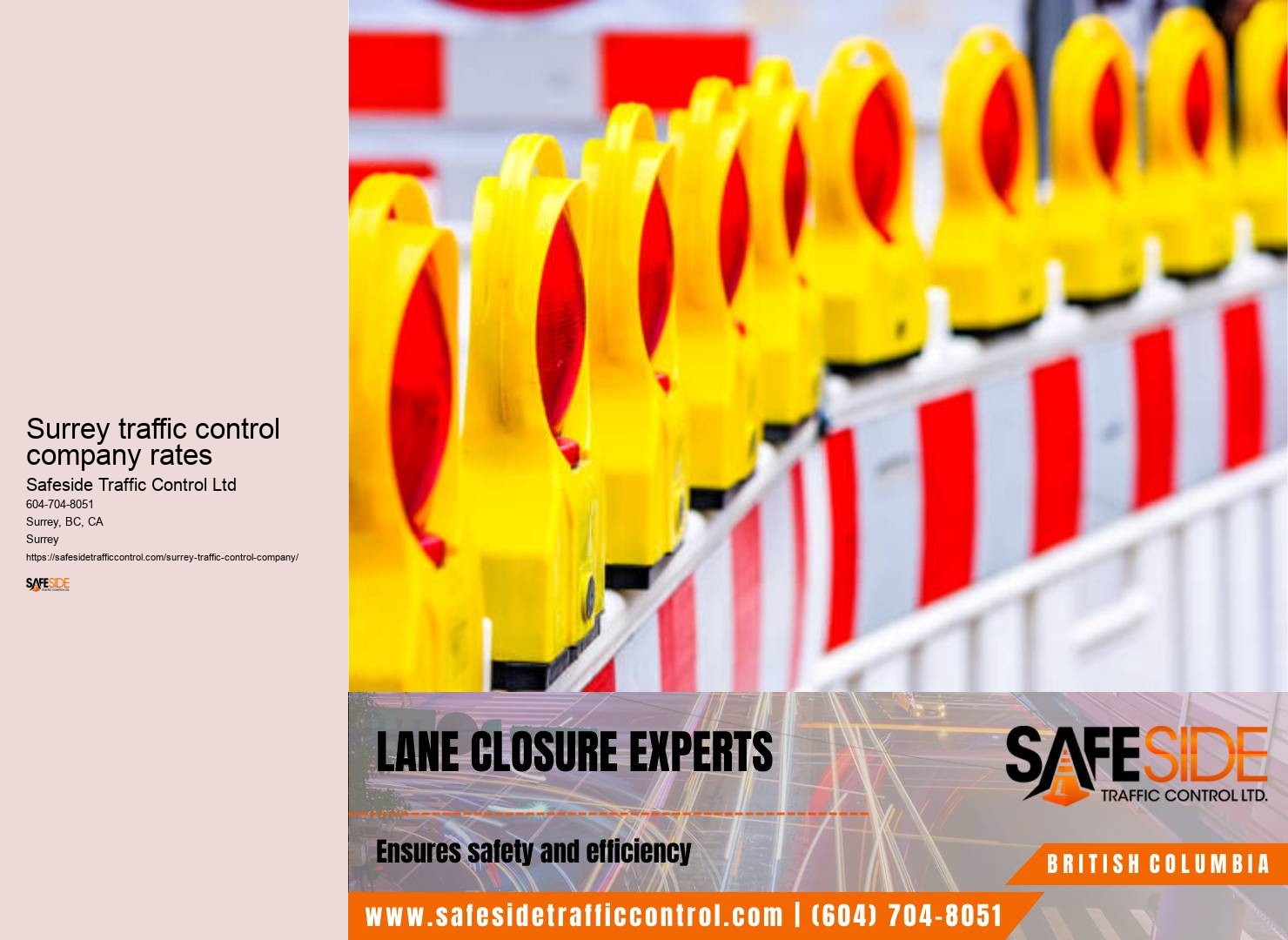 Lane closures