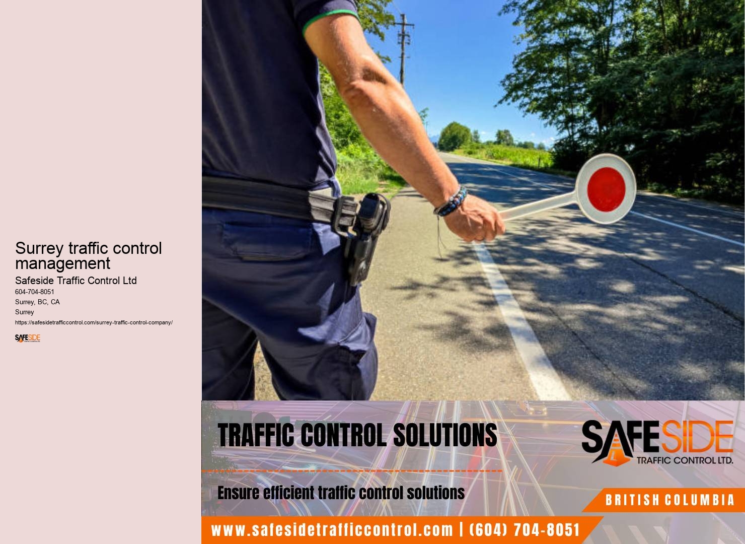 Surrey traffic control bylaws