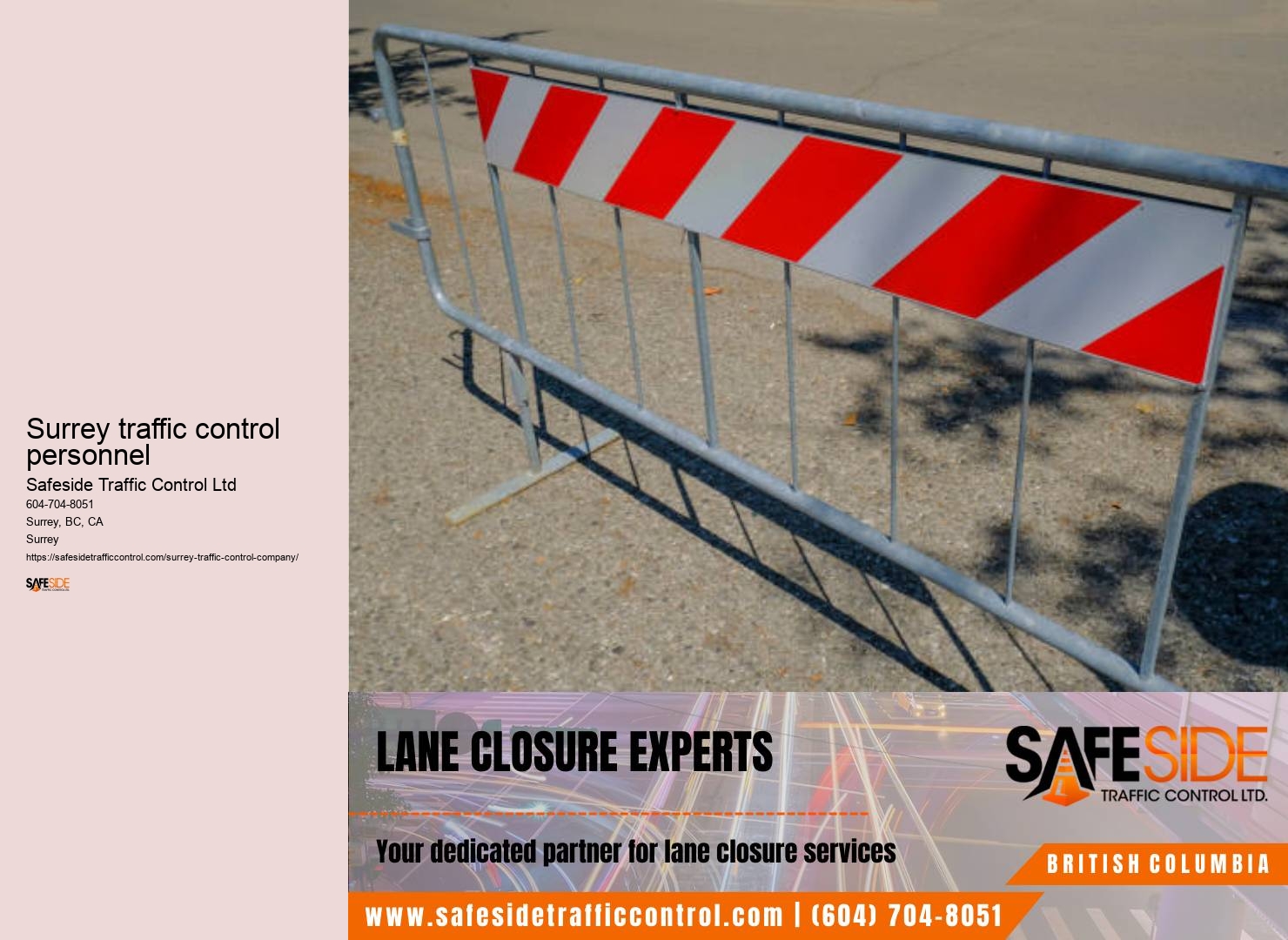 Surrey traffic coordination