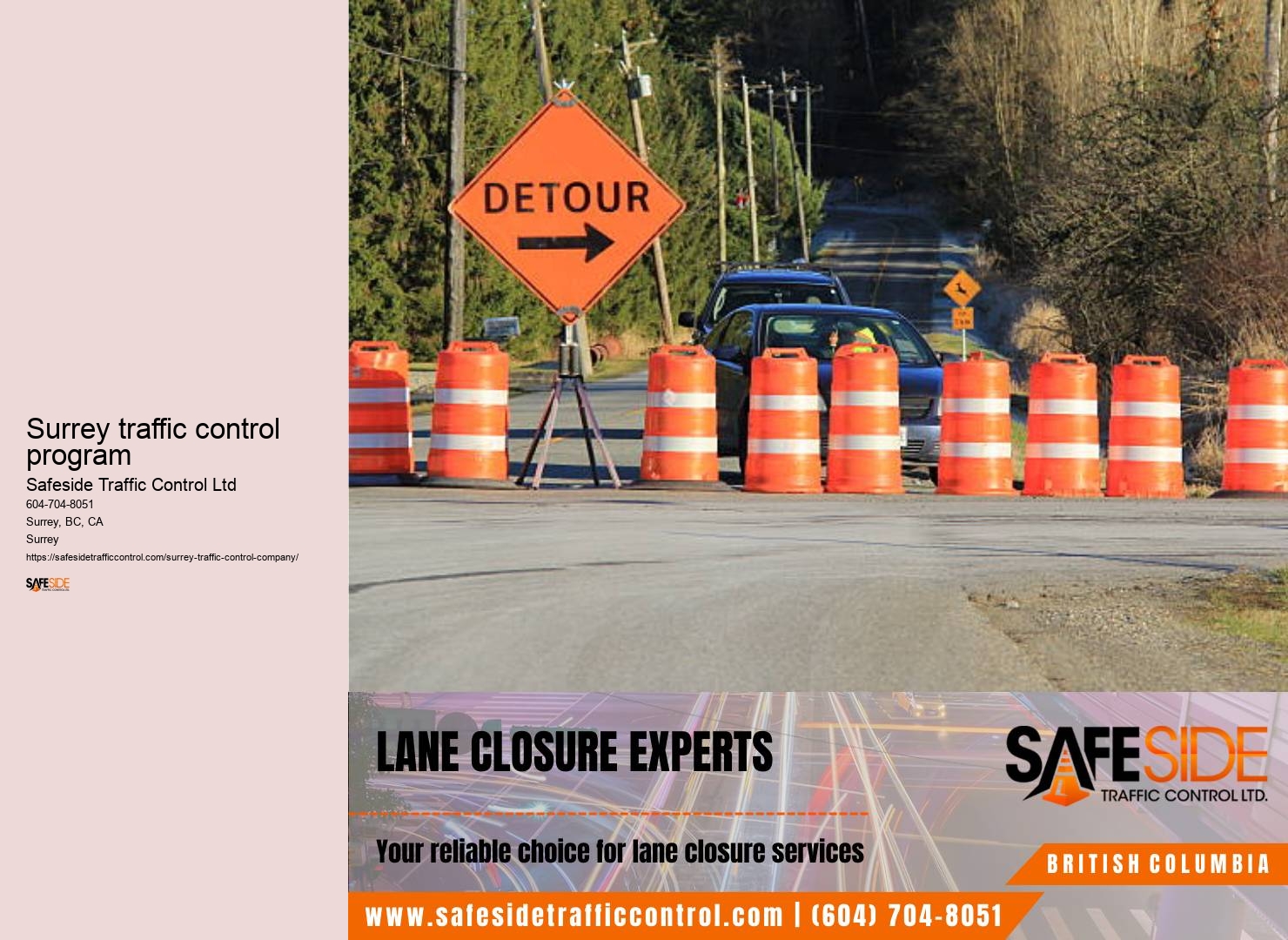Surrey traffic control system testing