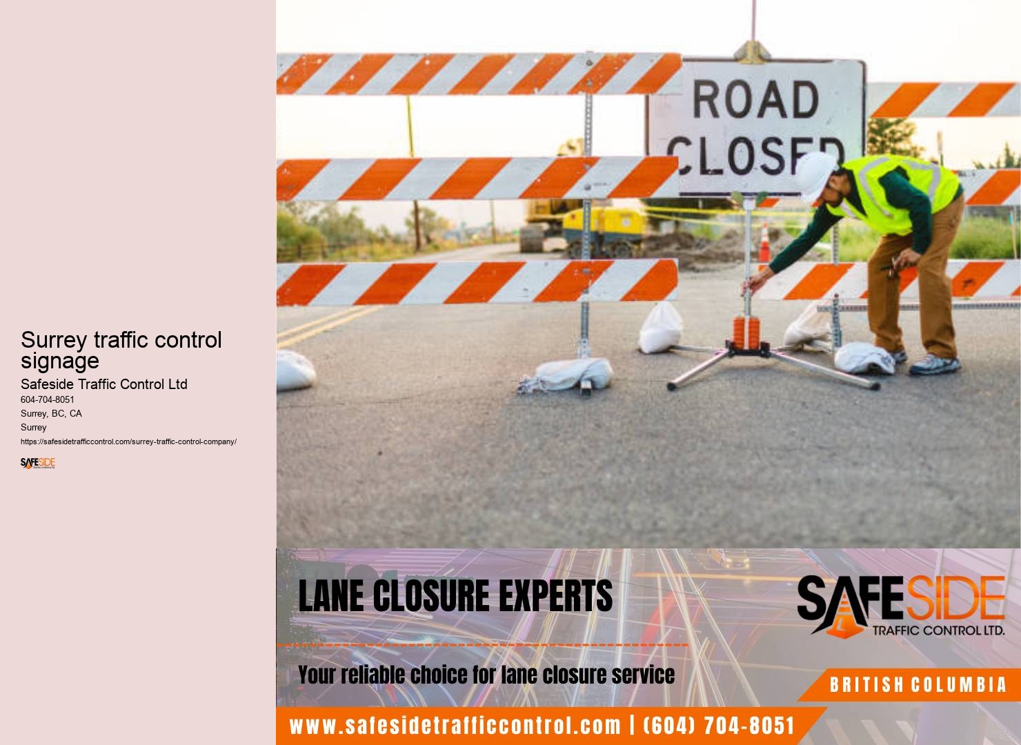 Surrey traffic control algorithm validation parameters