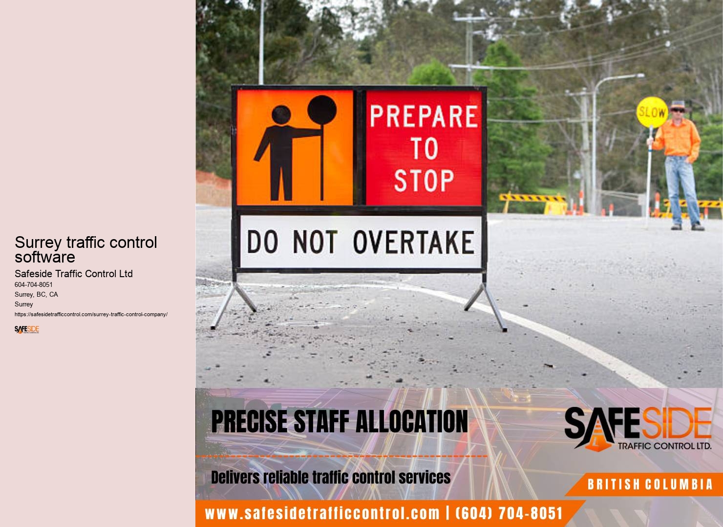 Surrey traffic control measures