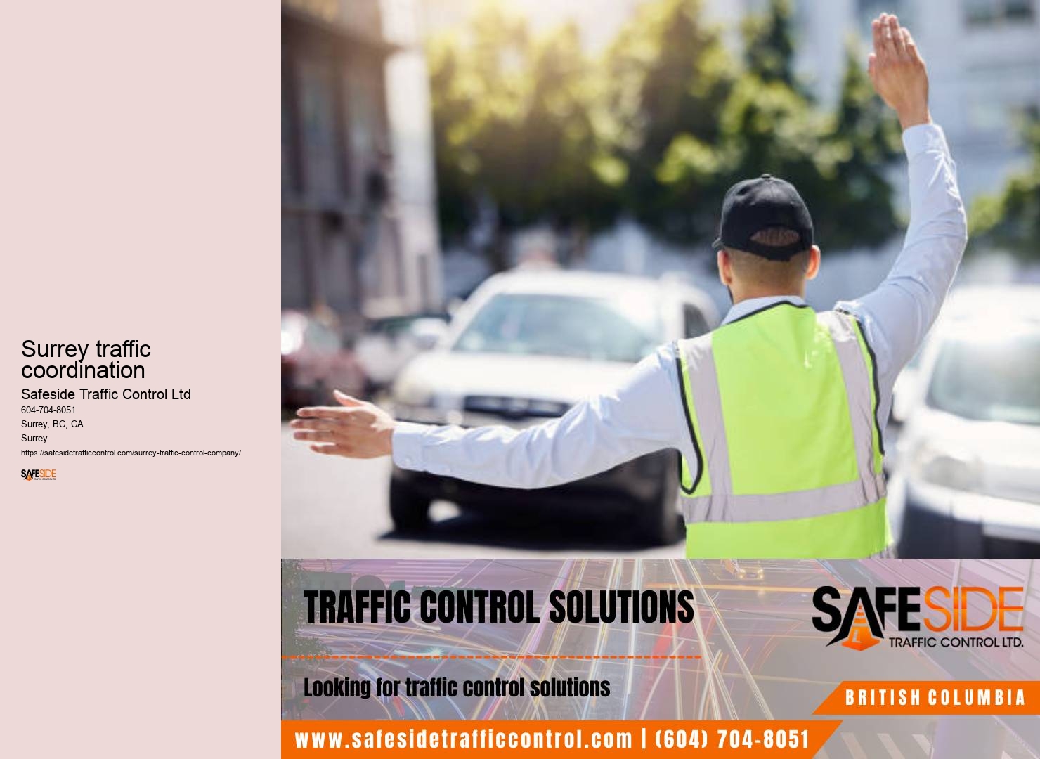 Traffic control company in Surrey BC