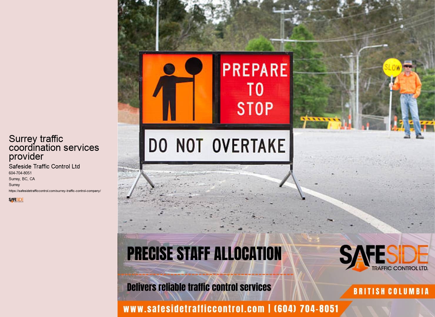 Surrey traffic control permit issuance