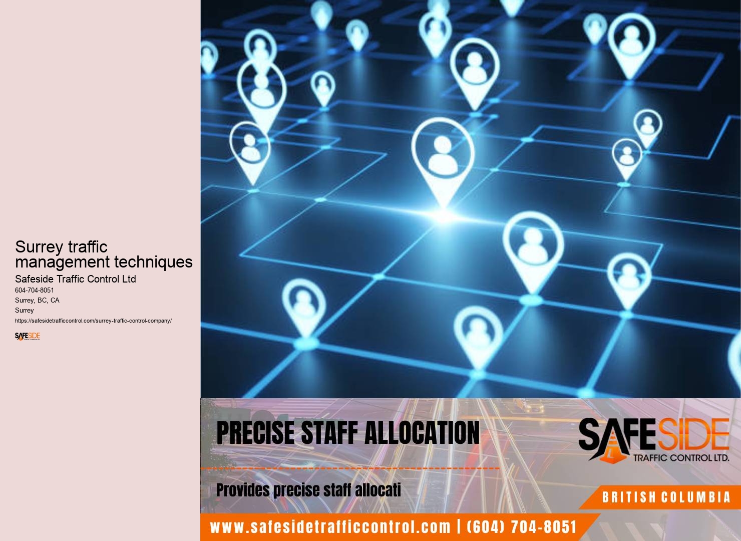Surrey traffic control specialists