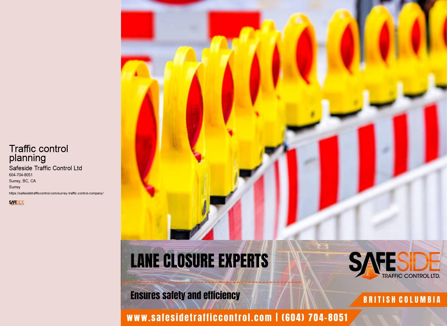 Surrey traffic control equipment providers