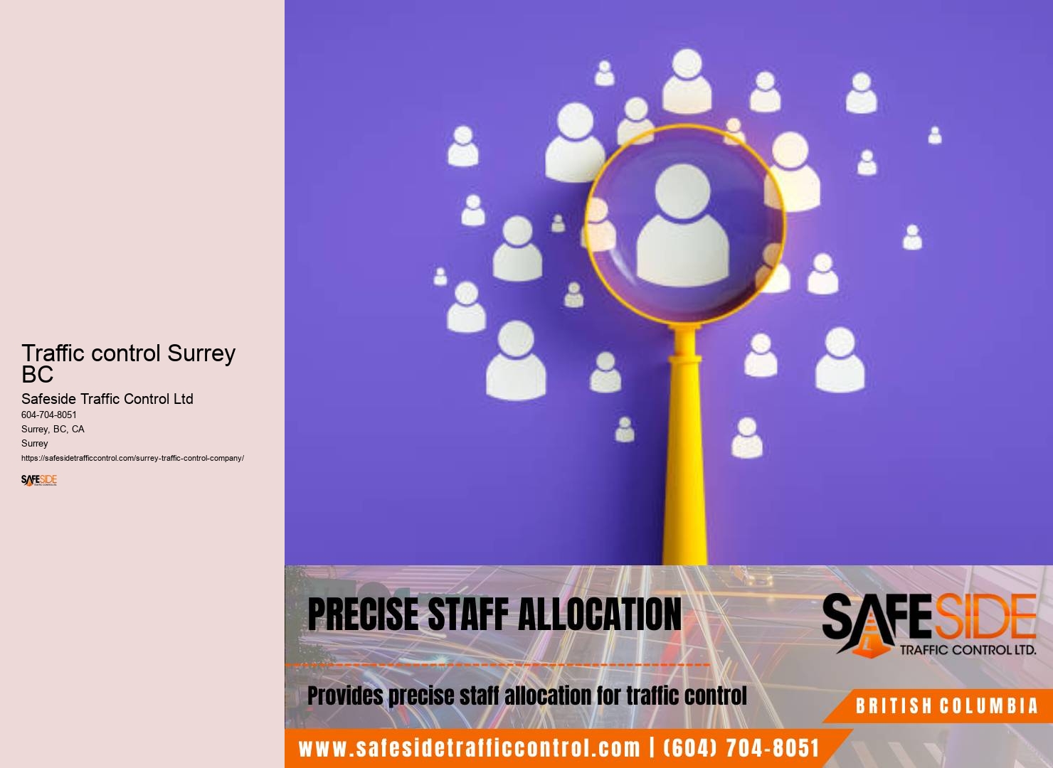 Traffic control ordinances Surrey