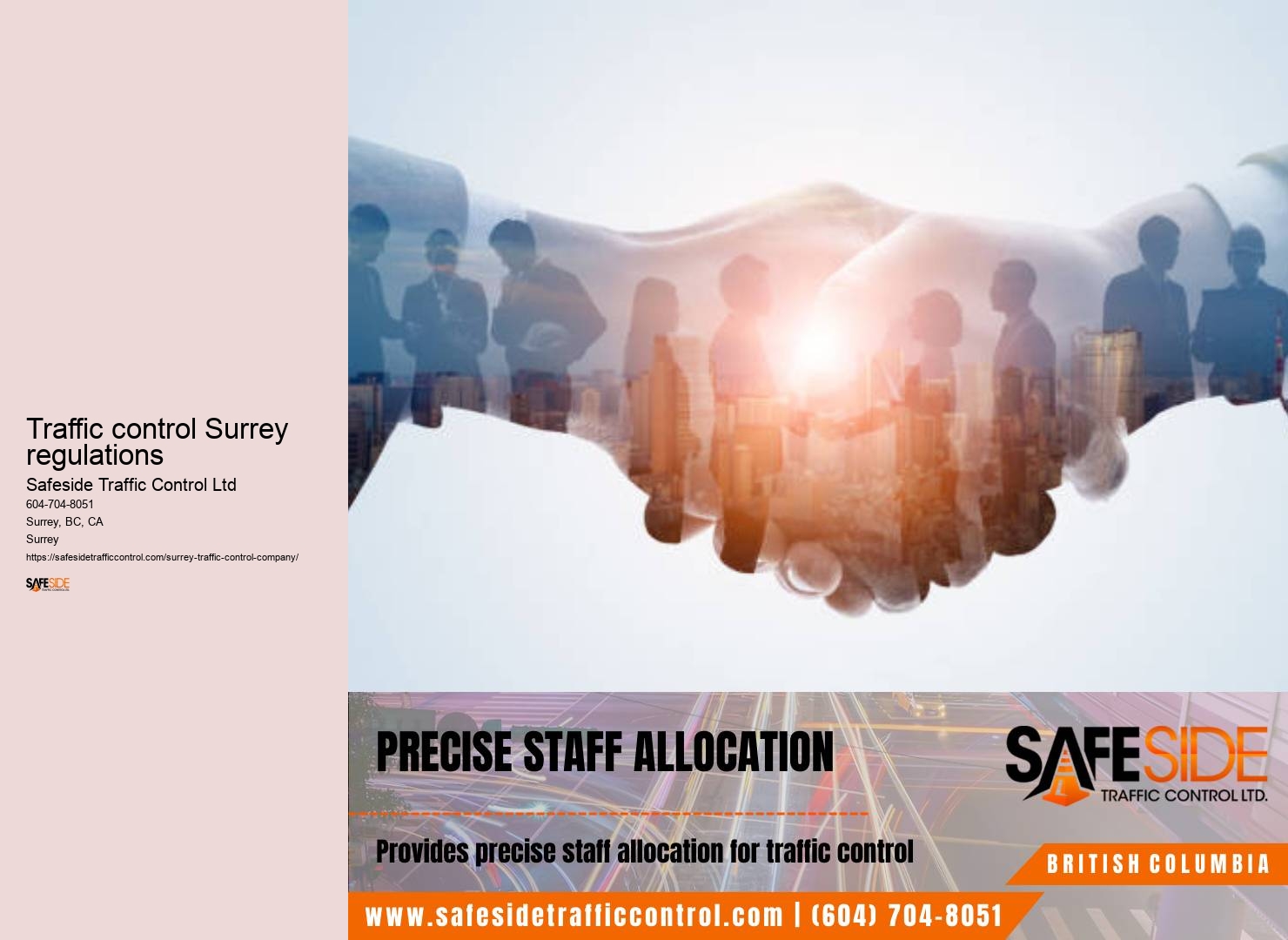 Surrey traffic control algorithm training