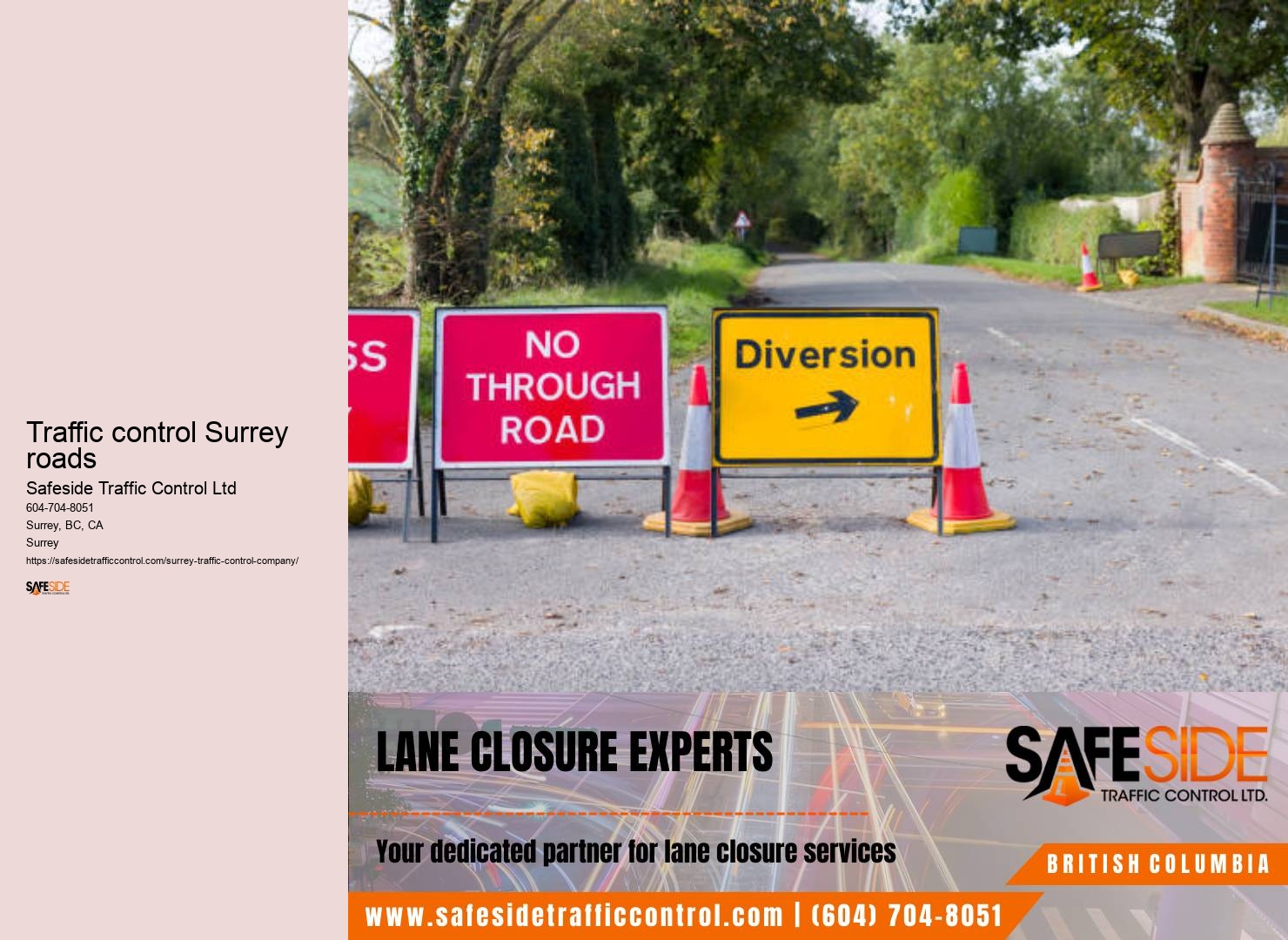 Traffic control algorithm reliability Surrey