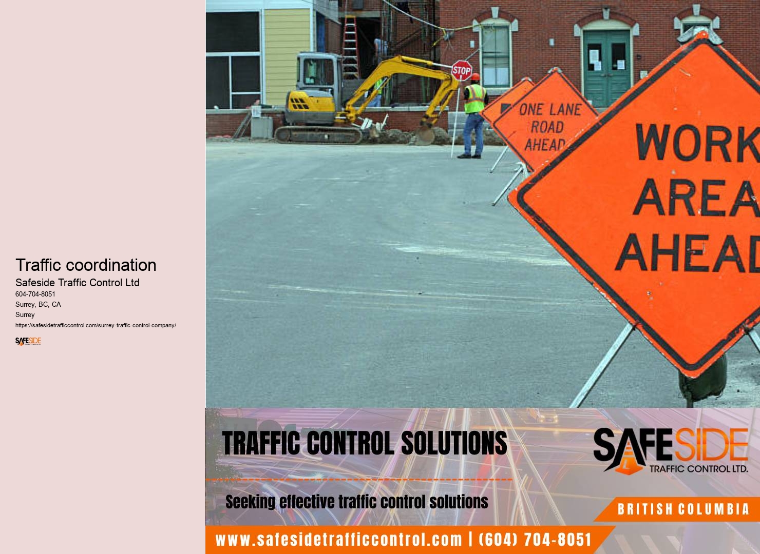 Traffic management consulting Surrey