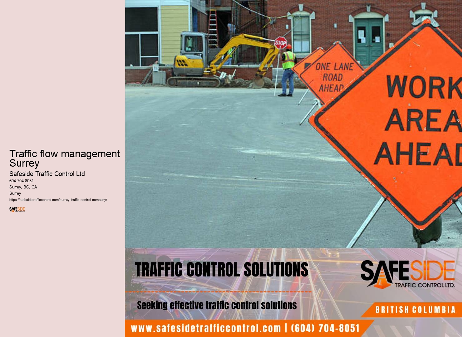 Traffic monitoring services in Surrey