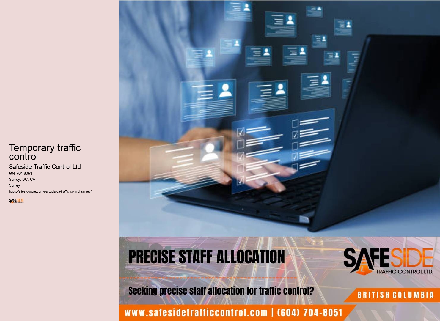 Traffic control legal consulting Surrey
