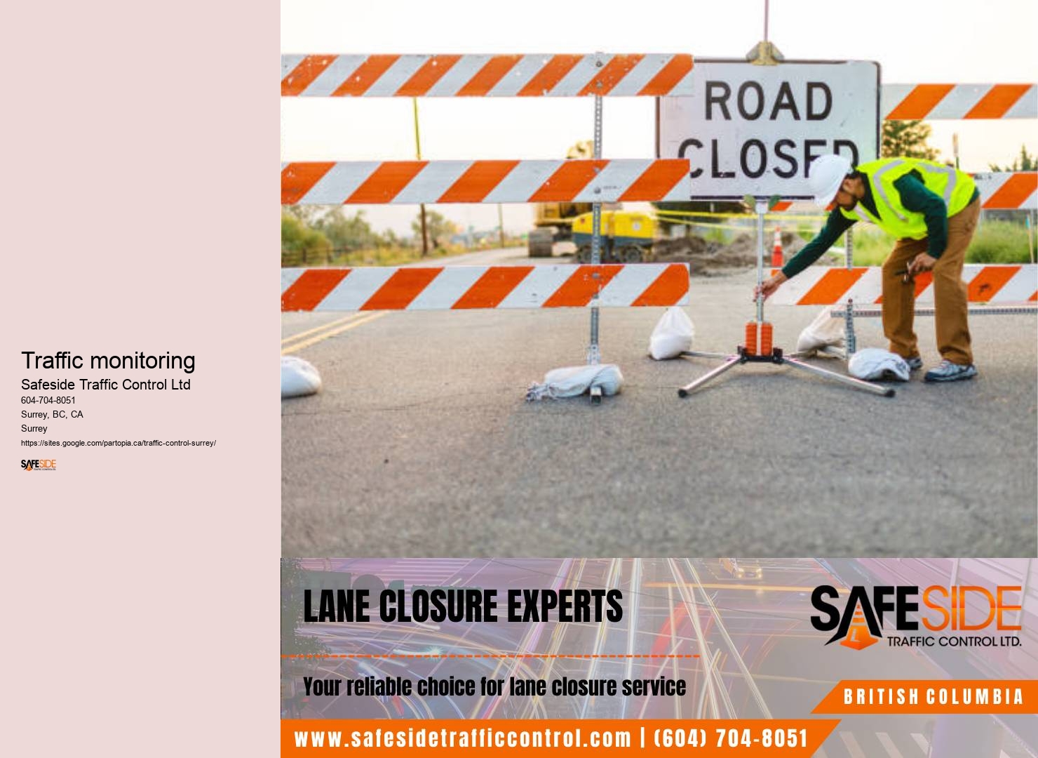 Traffic flow management Surrey