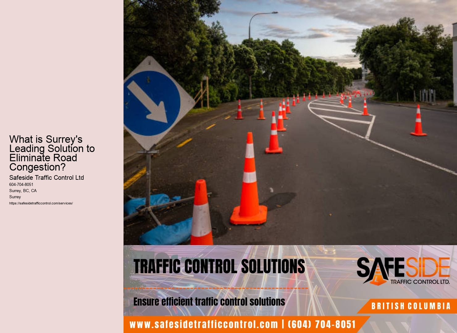 What is Surrey's Leading Solution to Eliminate Road Congestion?