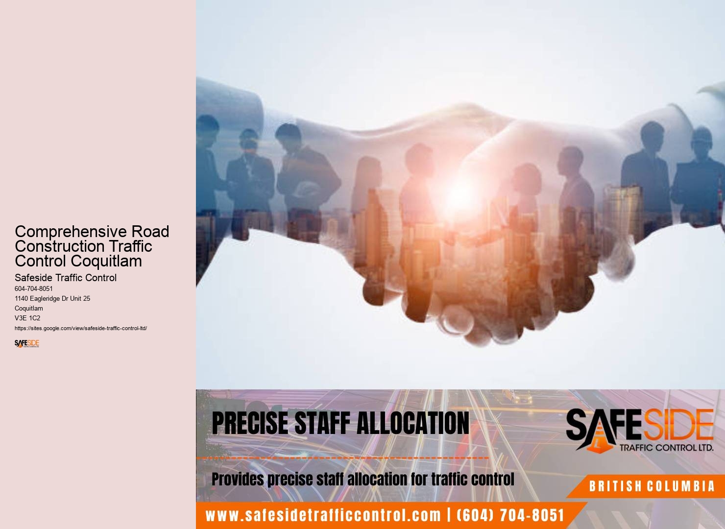 Advanced Traffic Management Solutions Provider in Comprehensive Road Construction Traffic Control Coquitlam