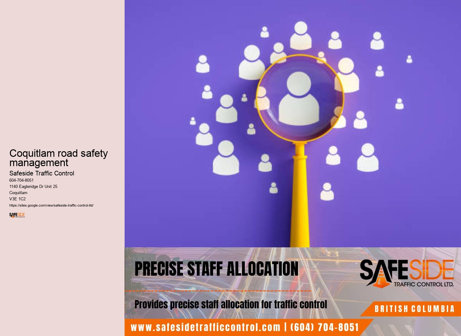 Coquitlam road safety management traffic control service provider