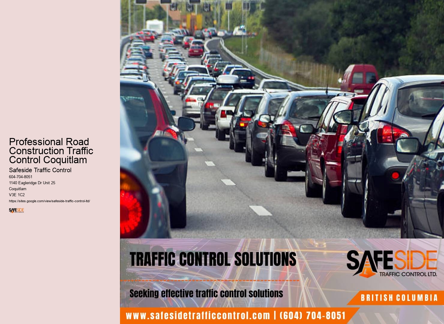 Traffic Control Professionals Professional Road Construction Traffic Control Coquitlam