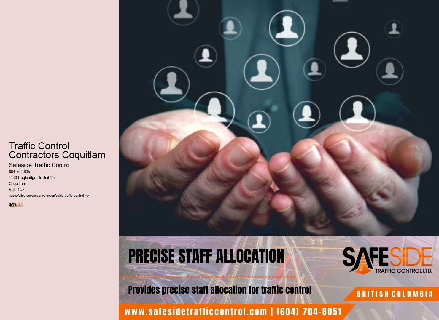 Certified traffic control company Traffic Control Contractors Coquitlam
