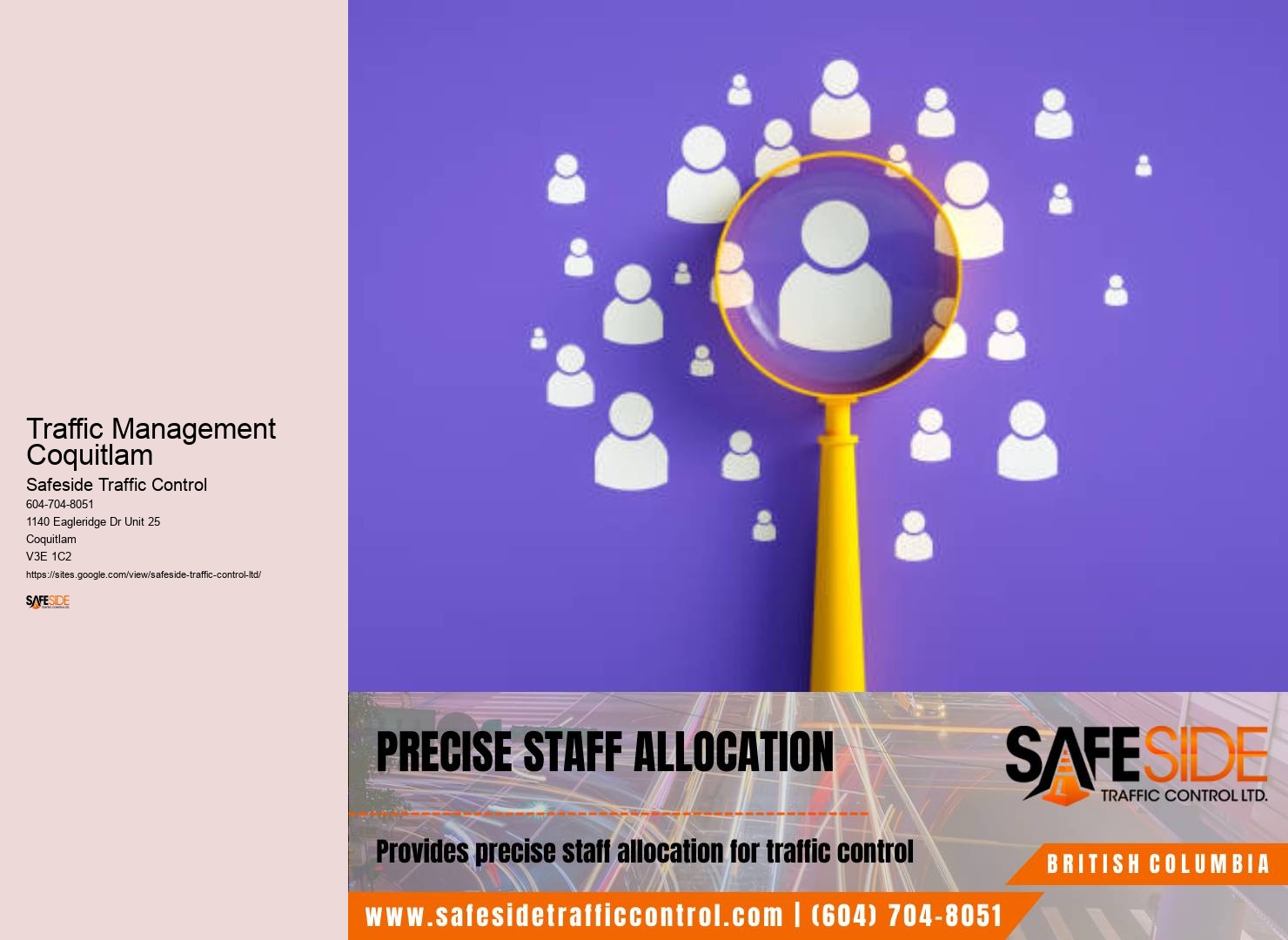 Skilled Traffic Control Contractors Traffic Management Coquitlam