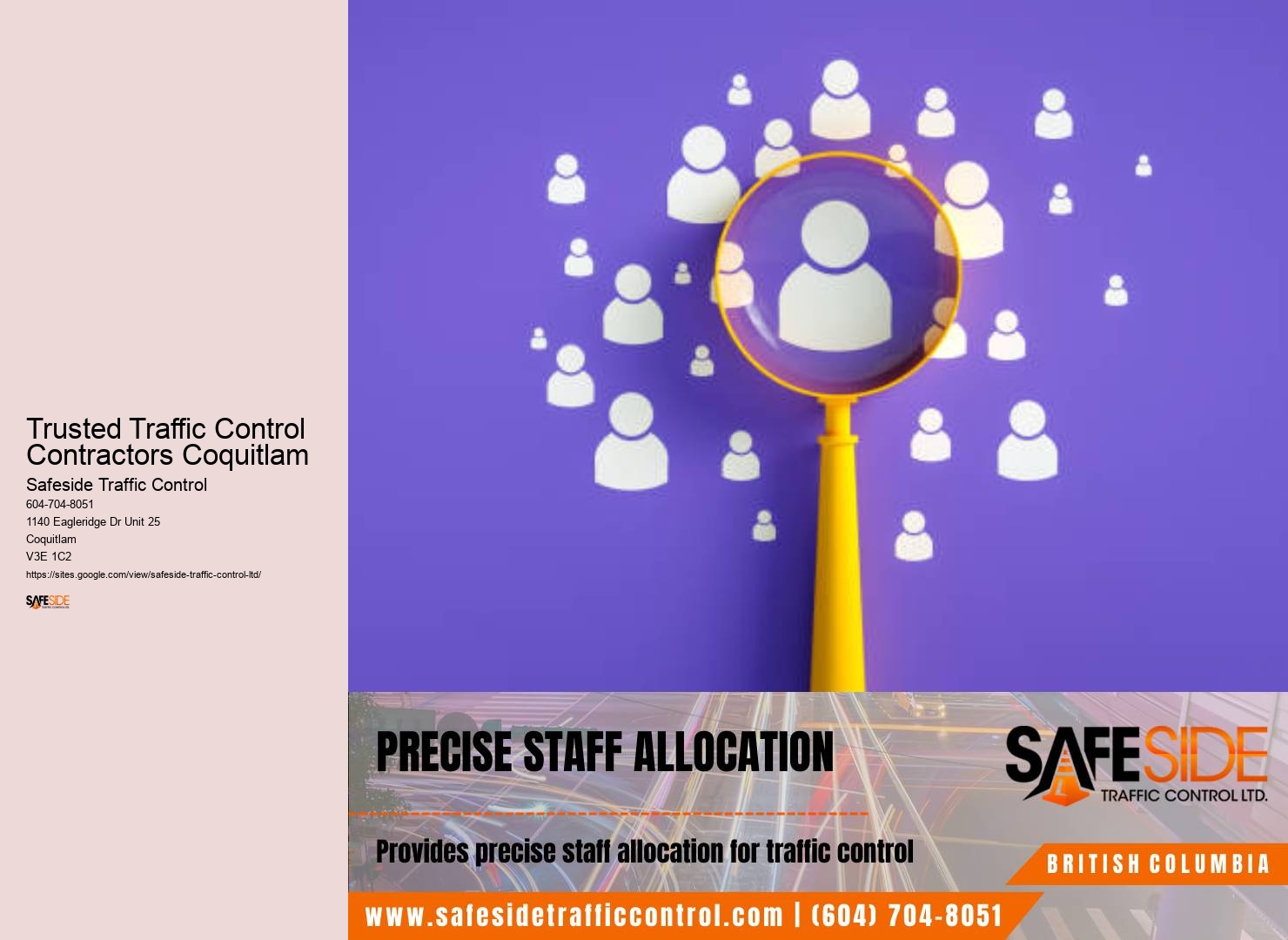 Trusted Traffic Control Contractors Coquitlam traffic control safety