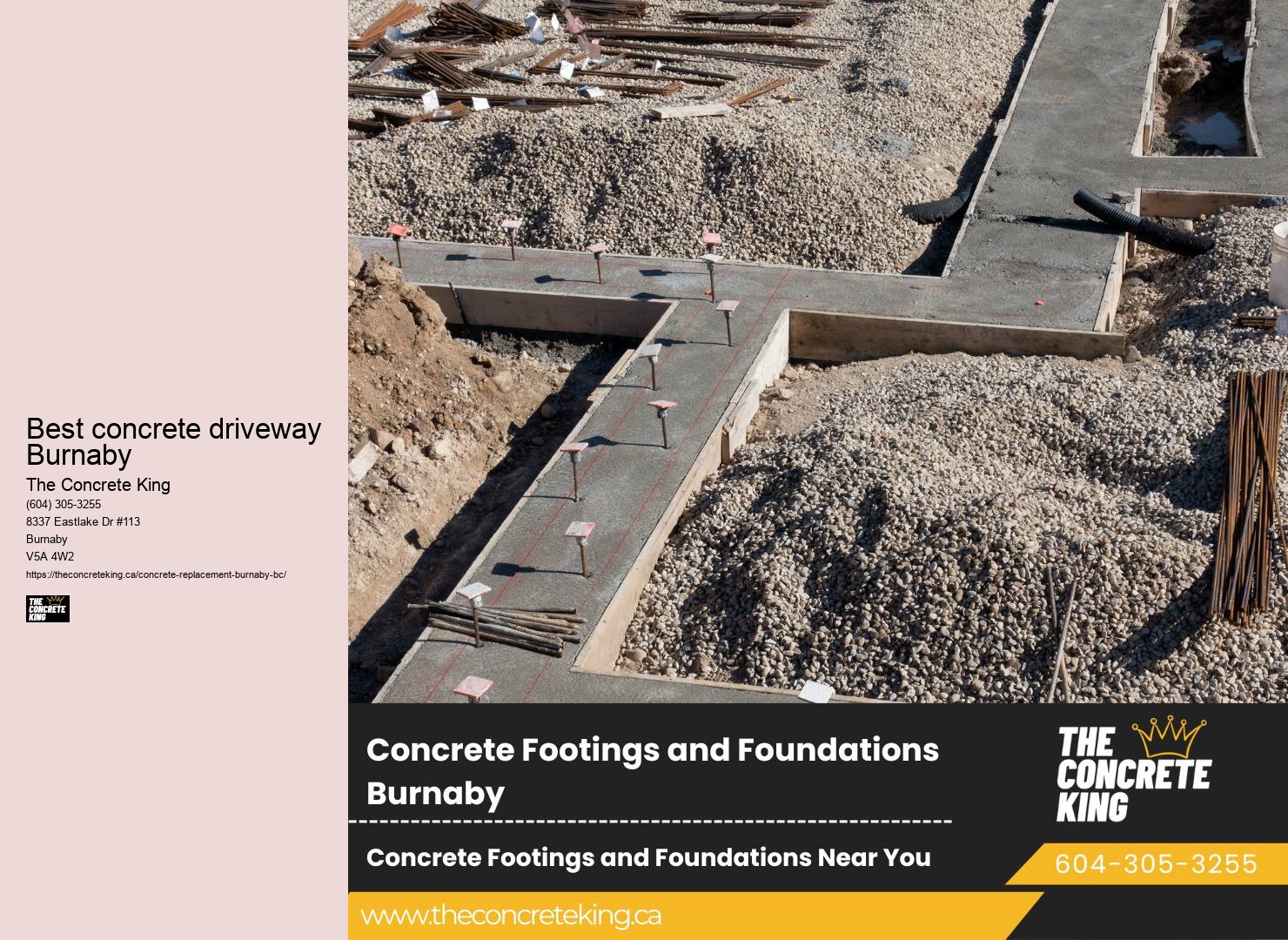 Driveway repair specialists Best concrete driveway Burnaby