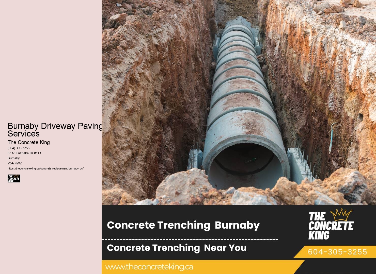 Driveway Concrete Replacement Burnaby Driveway Paving Services