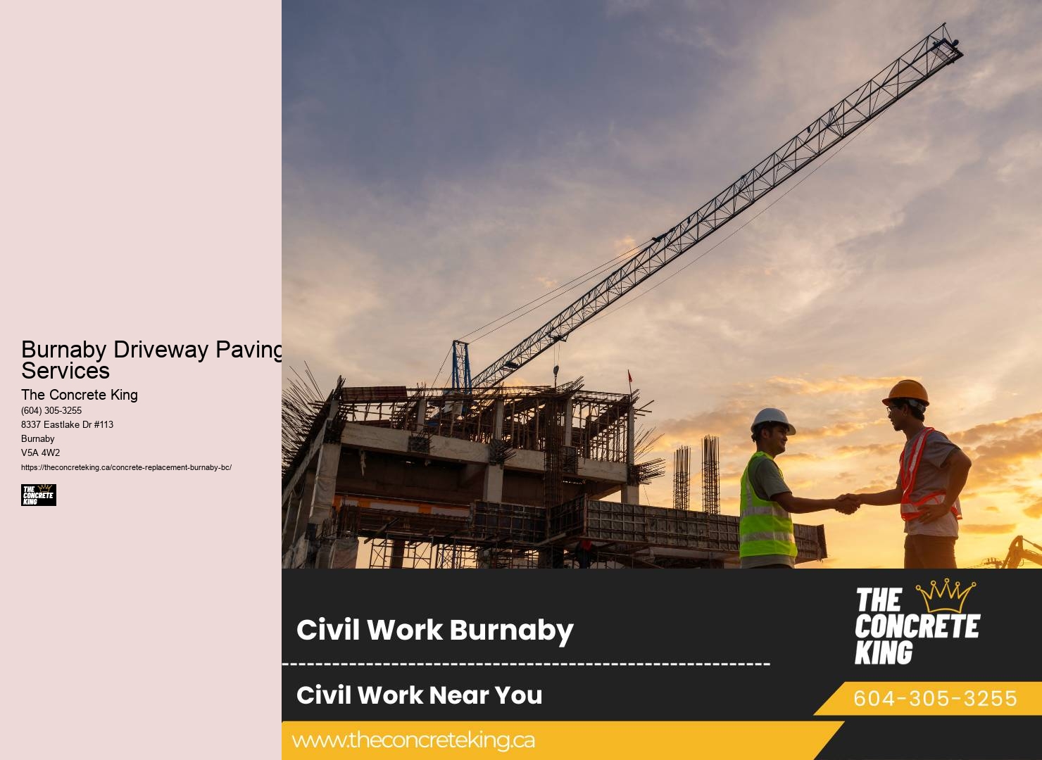 Driveway sealing services Burnaby Driveway Paving Services