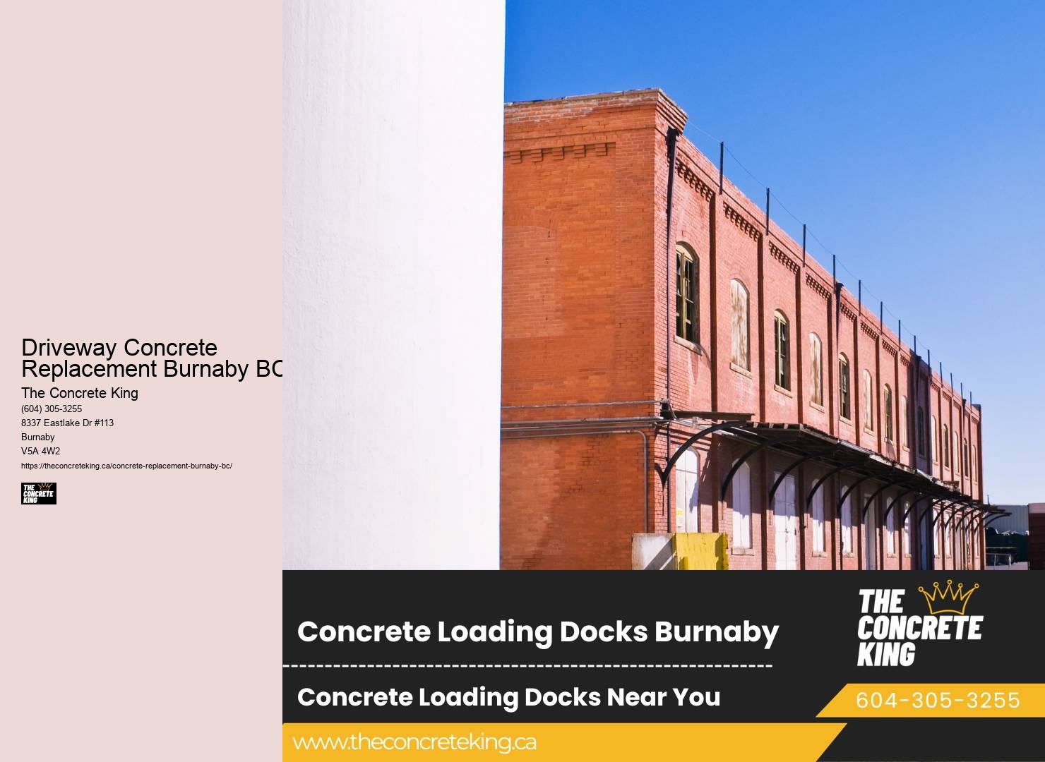 Driveway Concrete Replacement Burnaby BC Concrete Driveway Maintenance Services