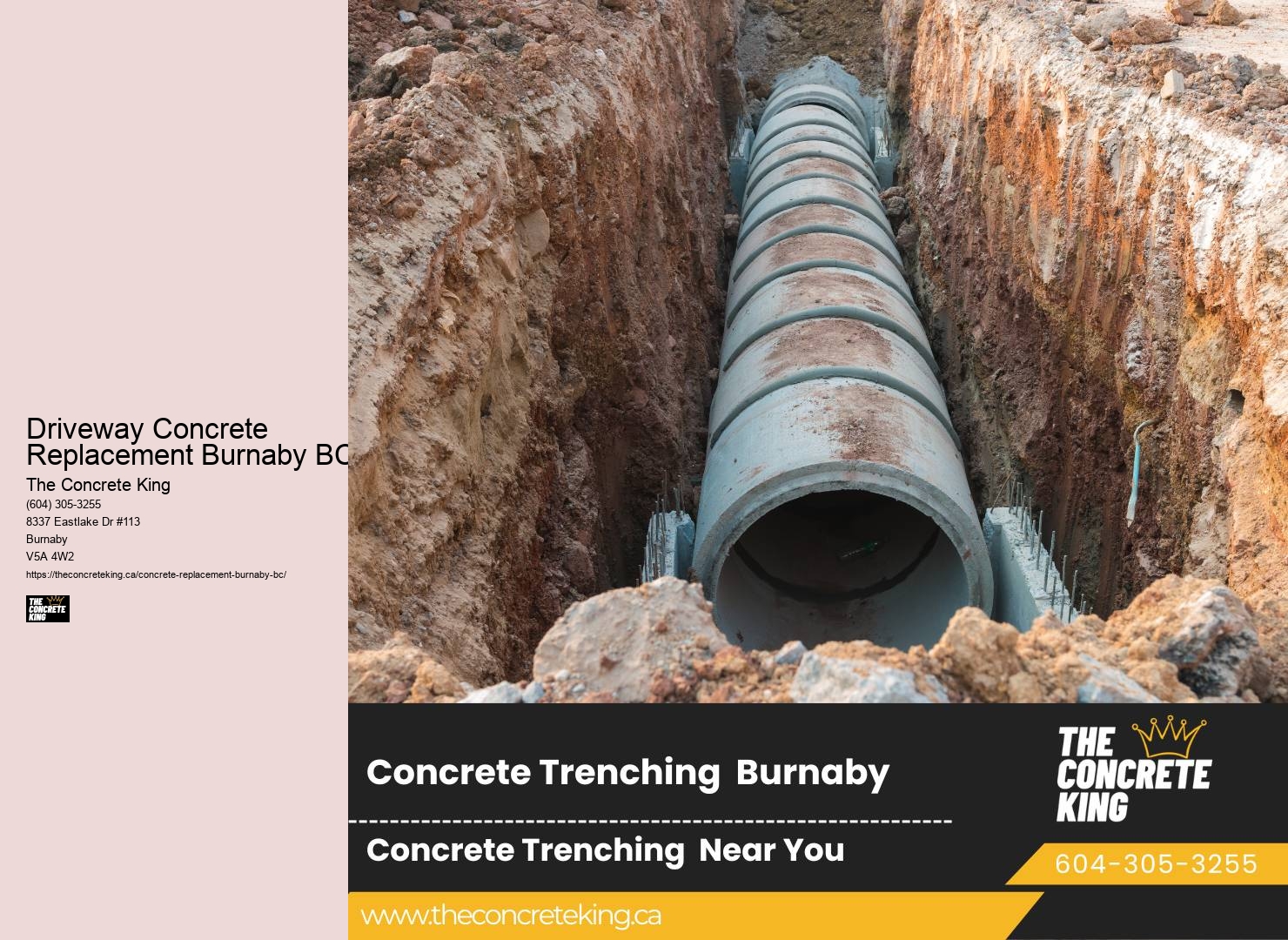 Driveway installation services Driveway Concrete Replacement Burnaby BC