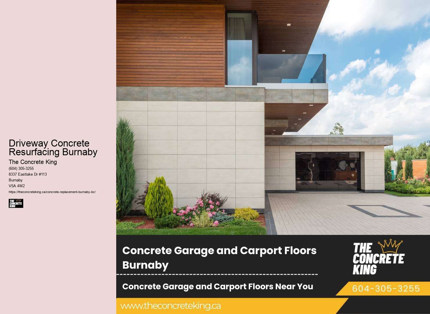 Trusted Concrete Driveway Driveway Concrete Resurfacing Burnaby