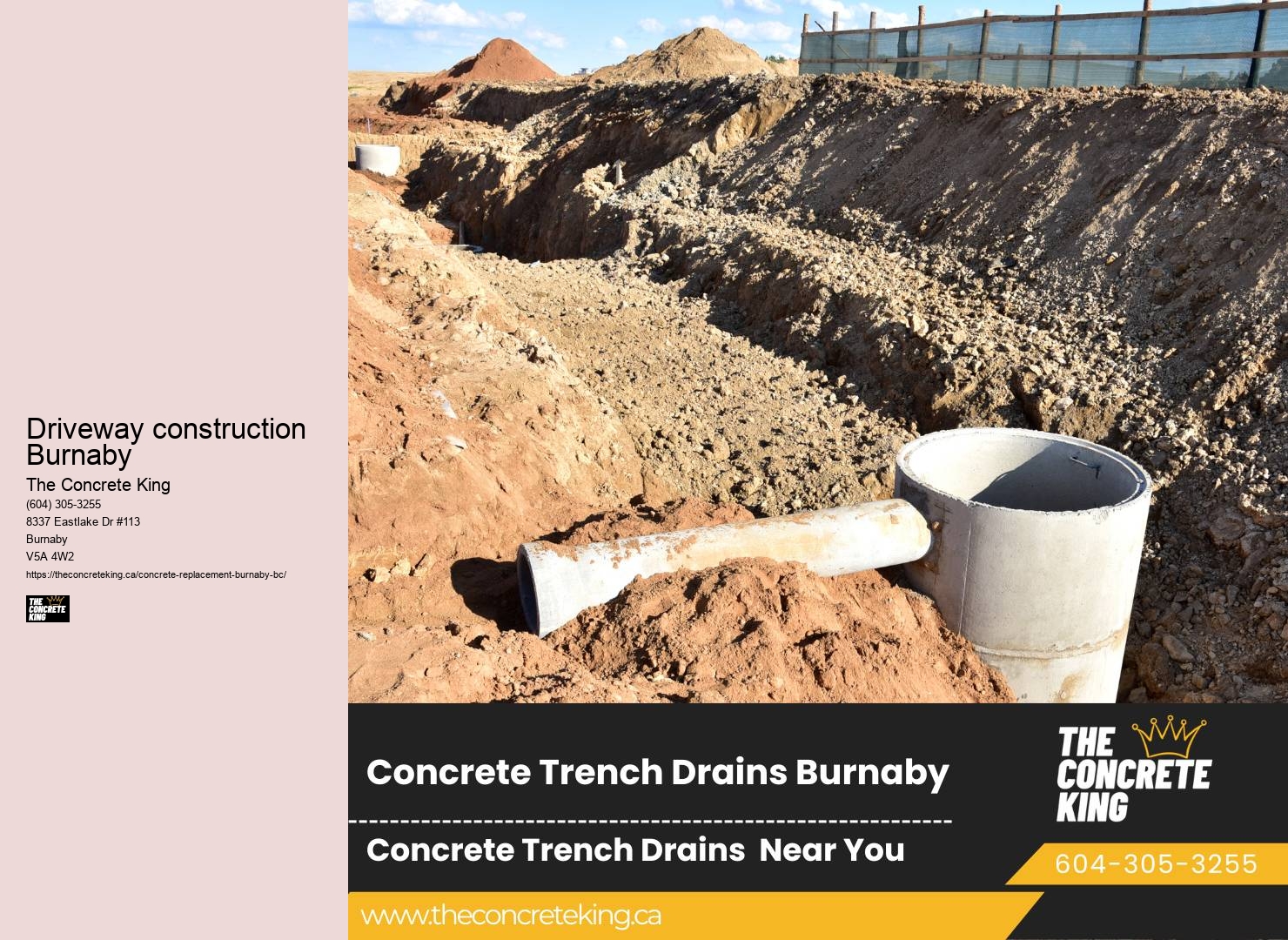 Driveway construction Burnaby driveway experts