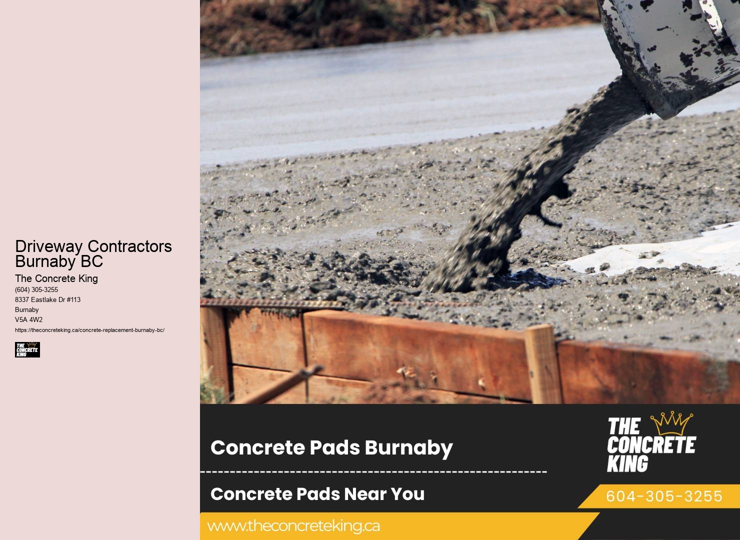 Driveway Contractors Burnaby BC Concrete Driveway Prices
