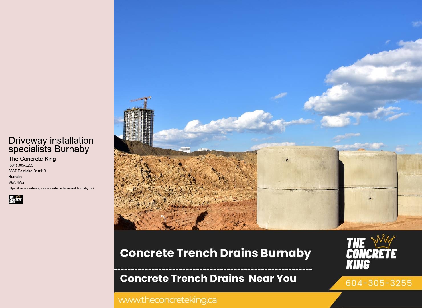 Driveway installation specialists Burnaby driveway repair contractors