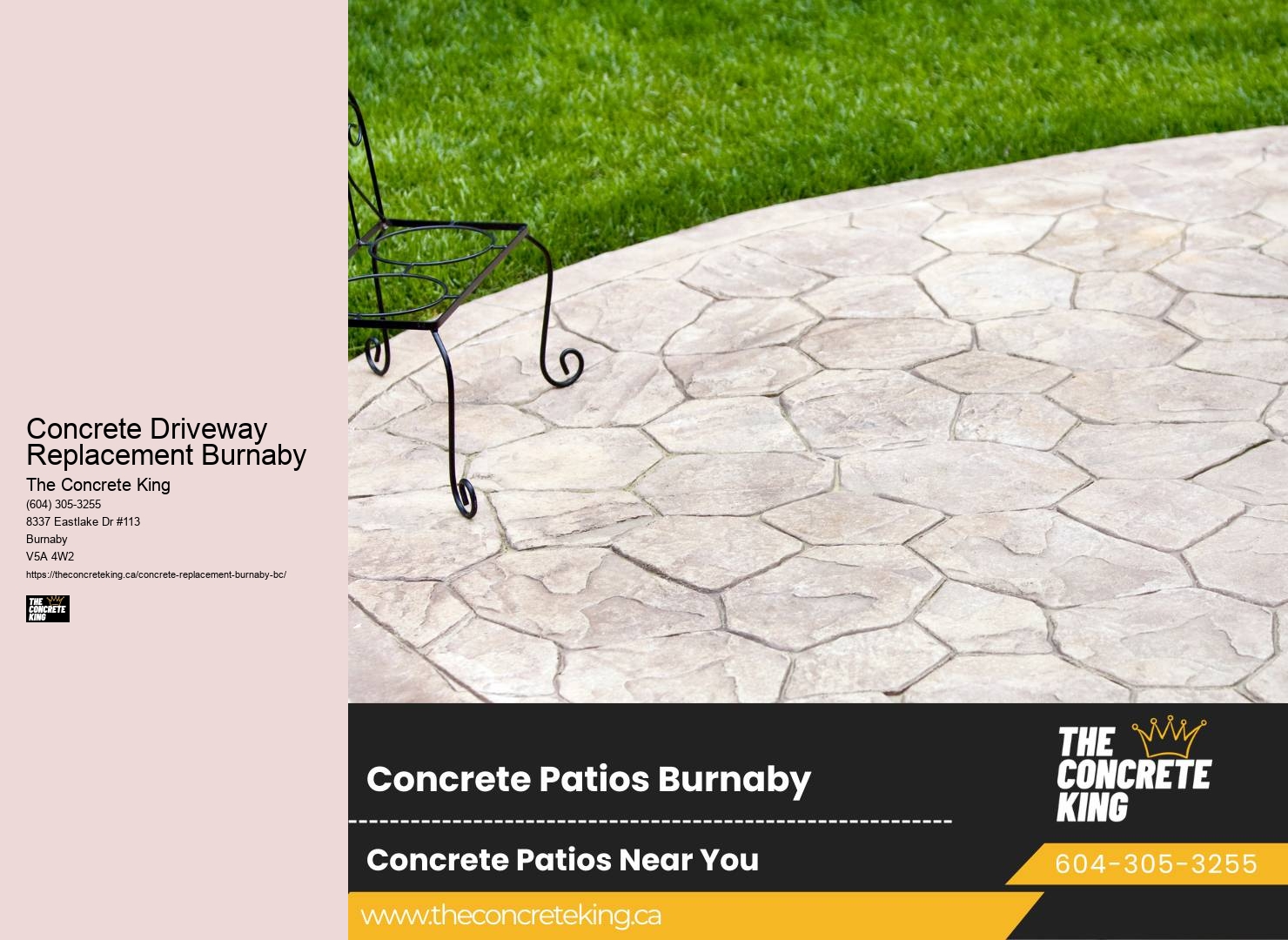 Concrete Driveway Paving Services Concrete Driveway Replacement Burnaby