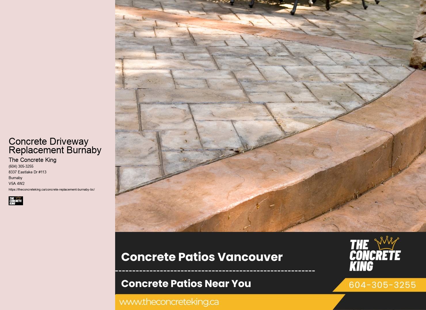 Concrete Driveway Replacement Burnaby