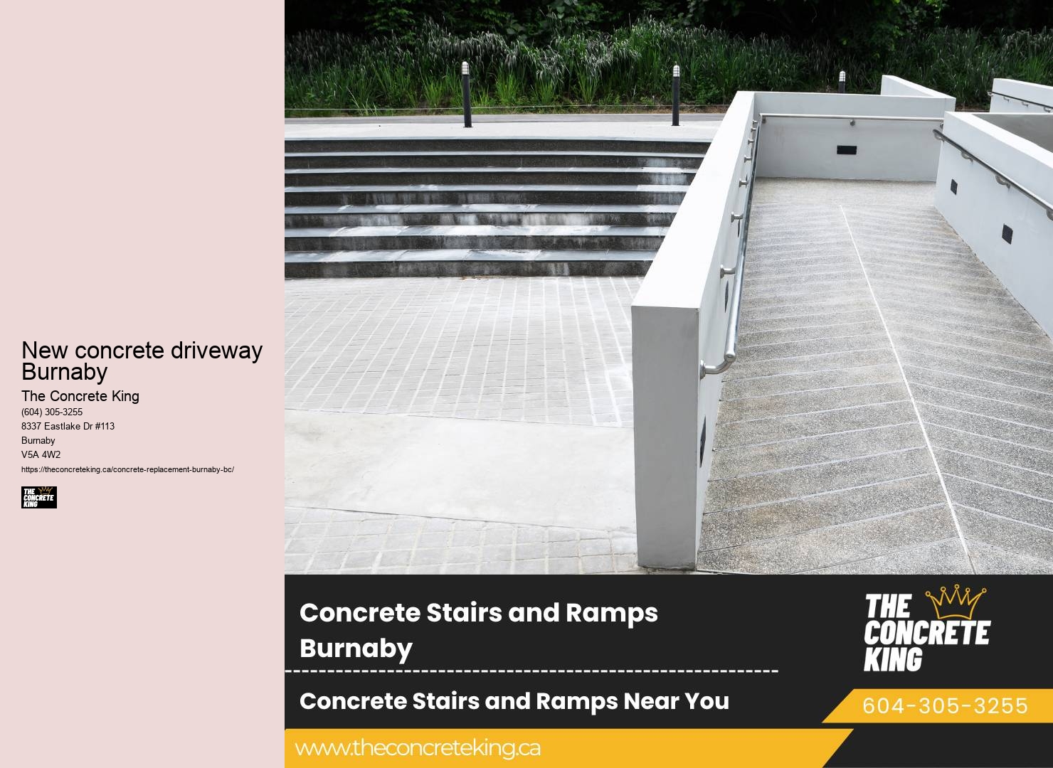 Concrete Driveway Coating New concrete driveway Burnaby