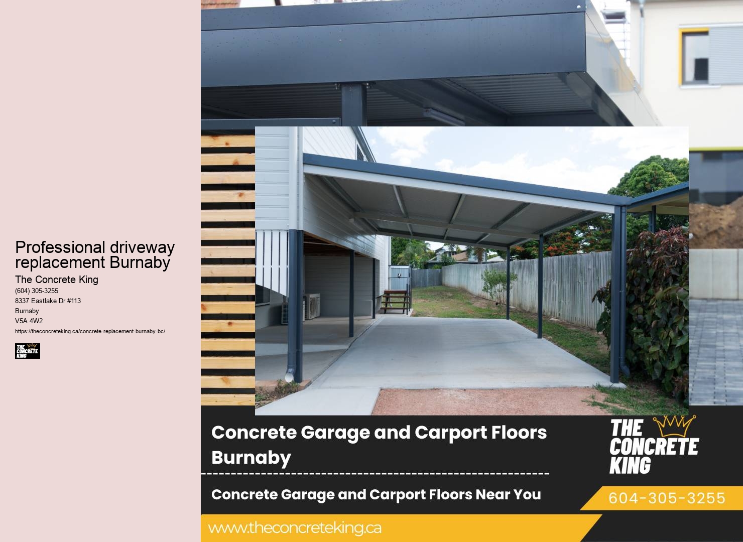 Driveway installation contractors Professional driveway replacement Burnaby